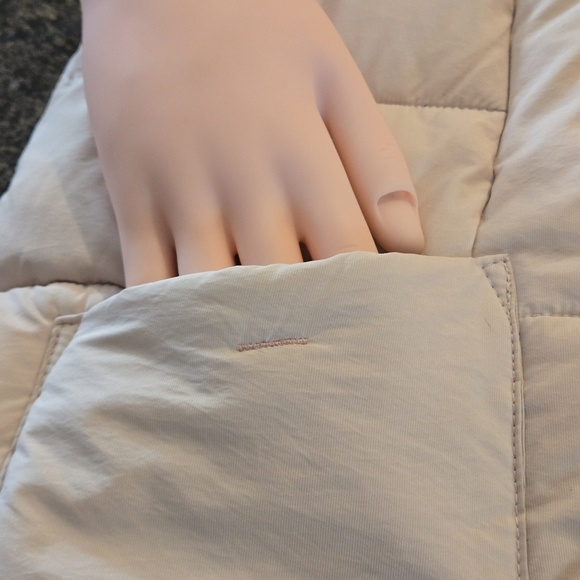 Perimitz French Casual Puffer Vest Girls Size 8 Full Zip 2-pkt Inside Drawstring - Picture 13 of 16